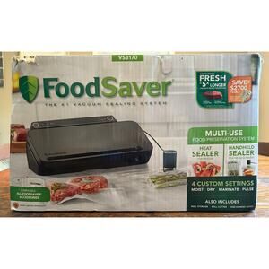 FoodSaver VS3170 Multi Use Food Preservation System w Built-in Handheld Sealer